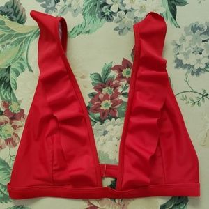Cute Red Bikini Top